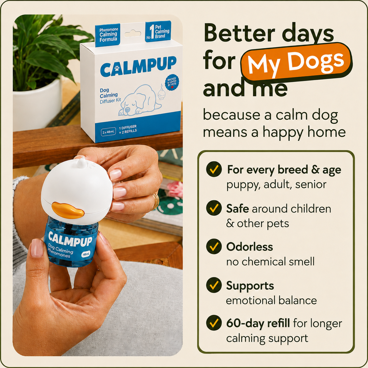CalmPup™ Daily Calm Support for Dogs