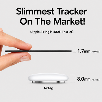 TrackOne: Smart tracking. Wallet-thin design.