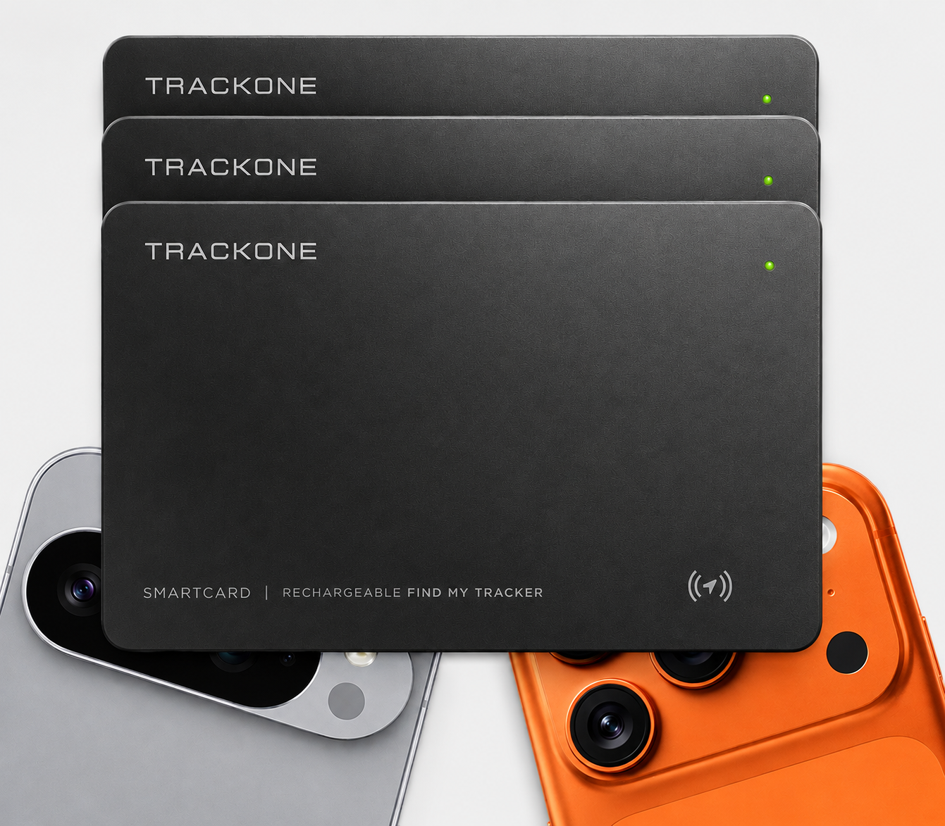 TrackOne: Smart tracking. Wallet-thin design.